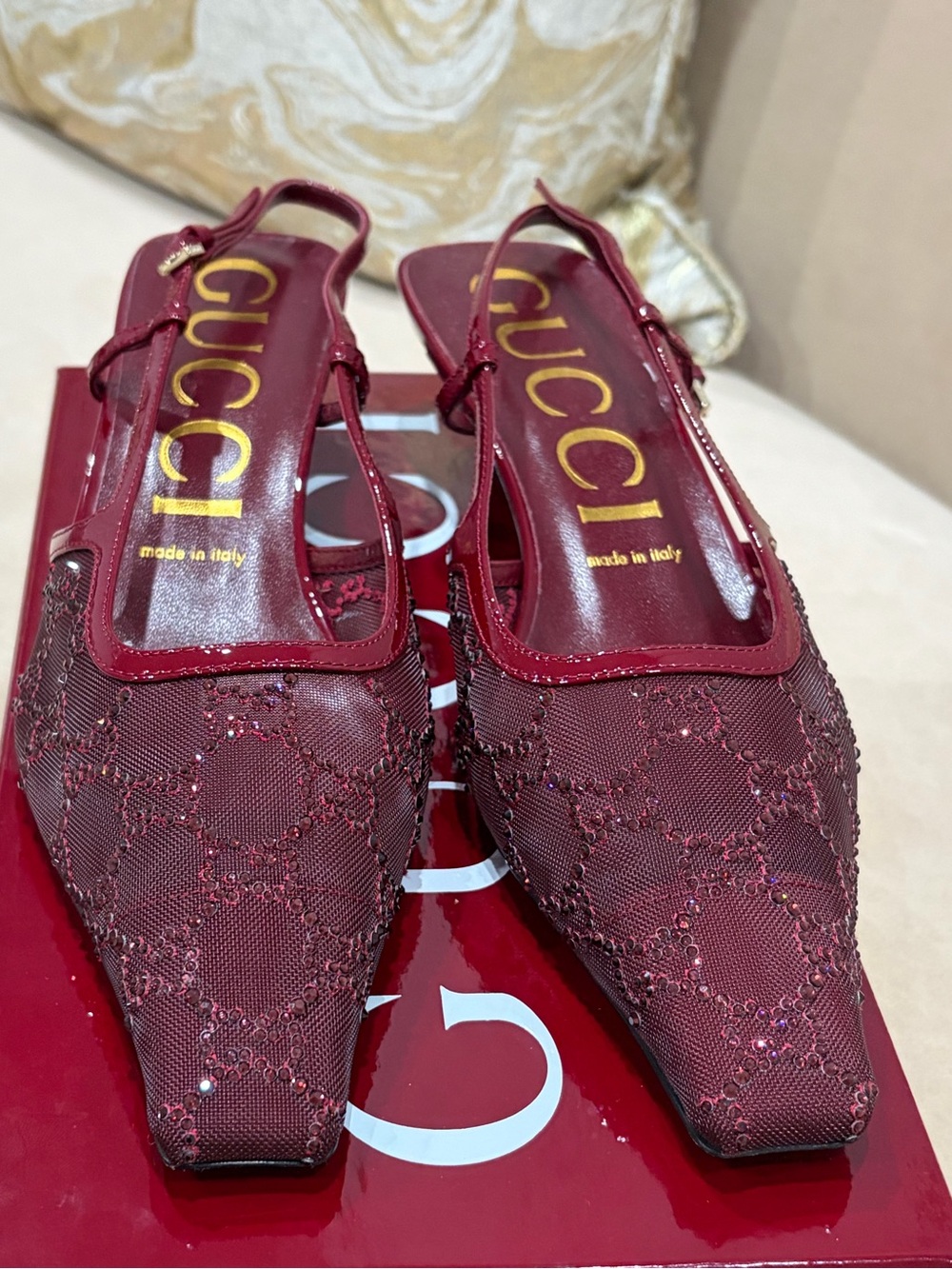 Gucci Mesh Slingback Size 40 - Picture 5 of 13